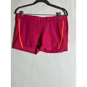Nike Dri- Fit Women's Pink Orange Athletic Shorts Size Large